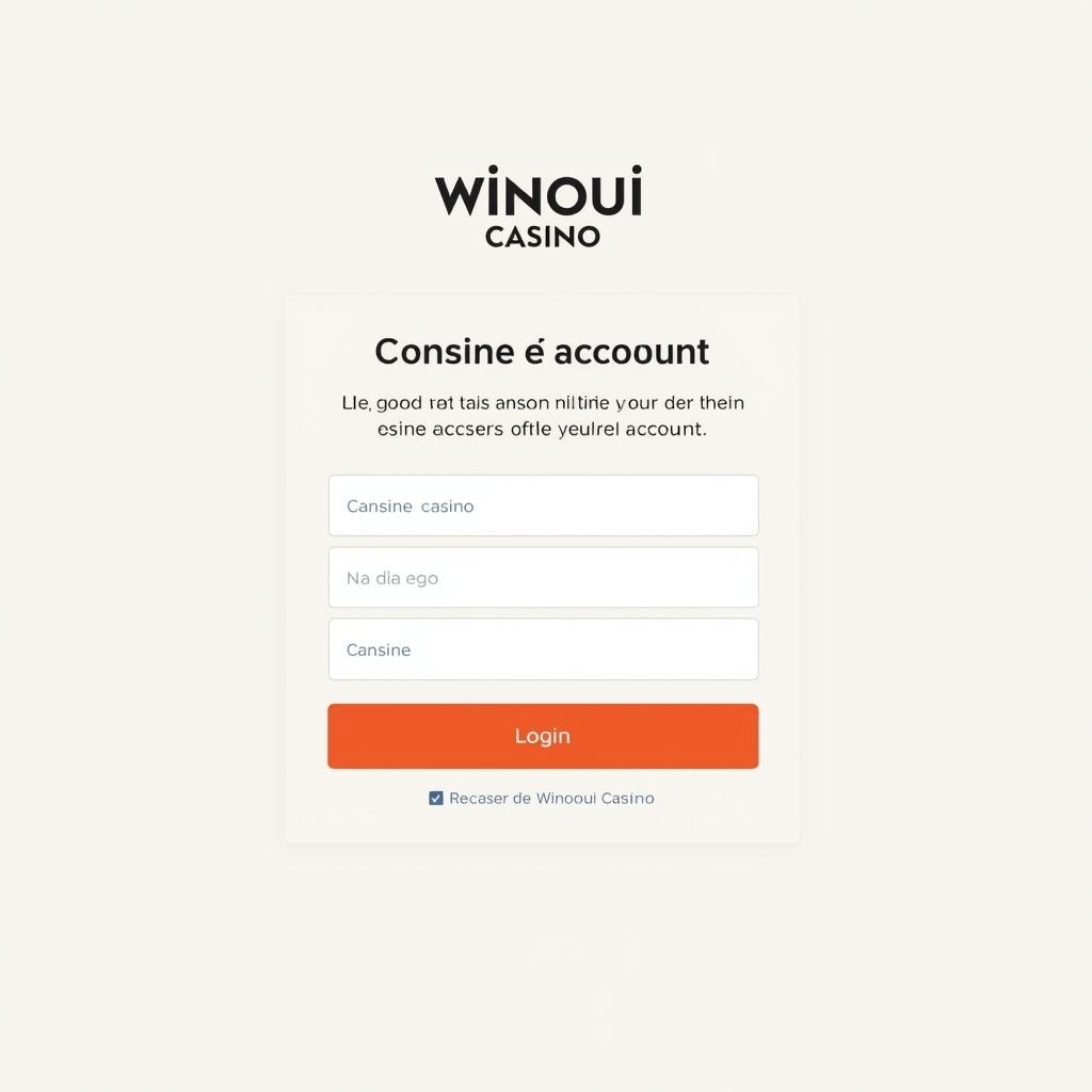 Winoui casino connexion — guide complet pour se connecter en toute sécurité et profiter des bonus