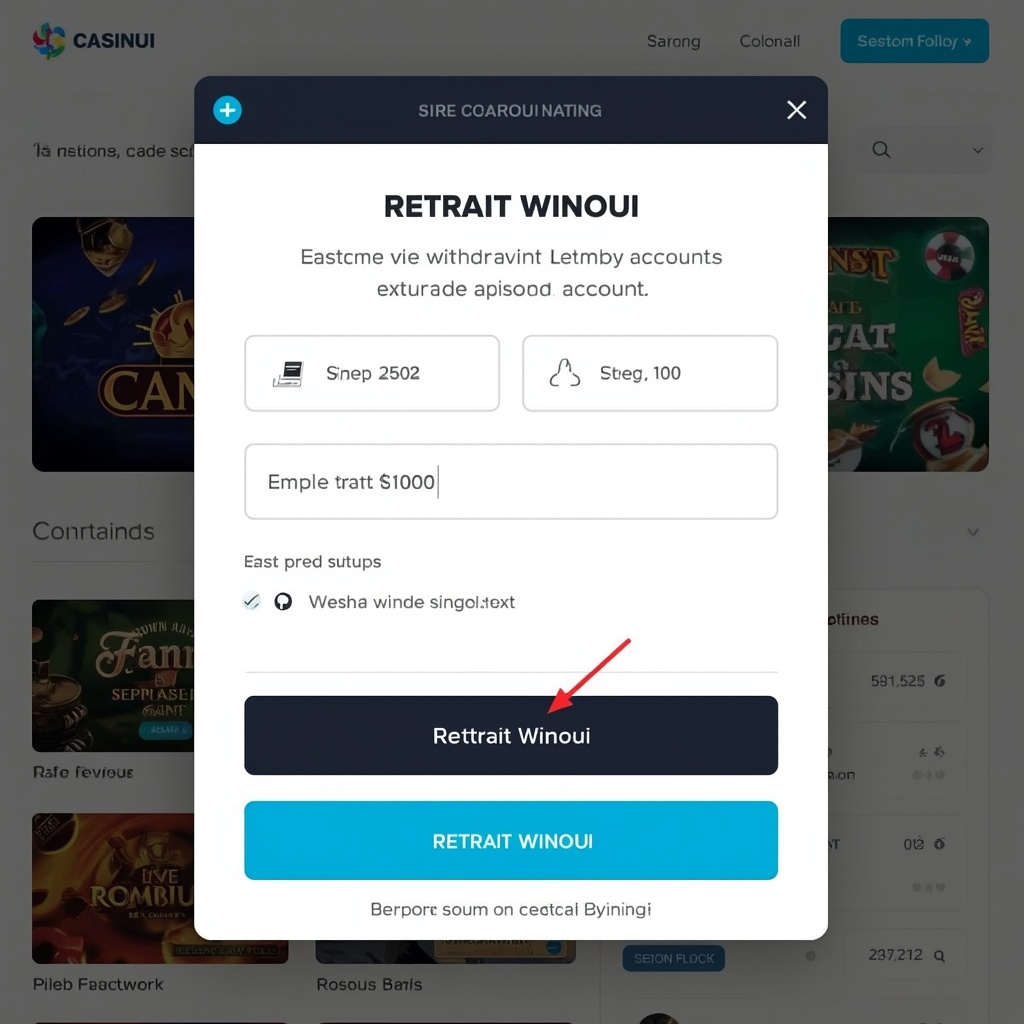Winoui casino retrait — guide complet: délais, frais, astuces et solutions